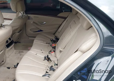 2015 Mercedes-Benz S 550 4Matic из США, поврежденный, VIN WDDUG8FB0FA107255